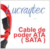 Cable de poder para discos duros de PC 3.5 Serial-ATA (SATA).
