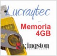 Memoria Usb De 4 Gb Marca Kingston